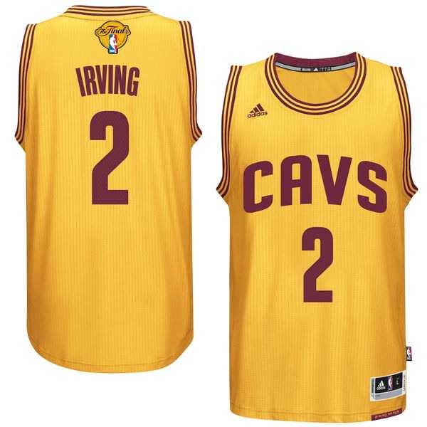 Cleveland Cavaliers #2 Kyrie Irvin Gold 2017 NBA Finals Swingman Jersey,We sell and wholesale Cleveland Cavaliers #2 Kyrie Irvin Gold 2017 NBA Finals Swingman Jersey on line form chian!